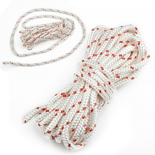 Premium Starter Rope Available in 100 & 500 Foot Rolls Red Tracer 16 Carrier Premium Starter Rope Available in 100 & 500 Foot Rolls Red Tracer 16 Carrier